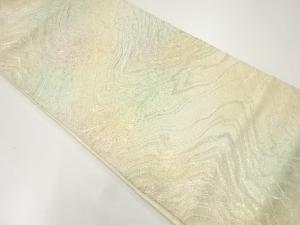 抽象模様織出し袋帯